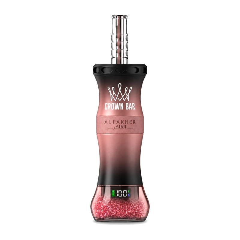 Al Fakher Crown Bar E-Hose X 60K 0.6% 50ml PEACH ICE