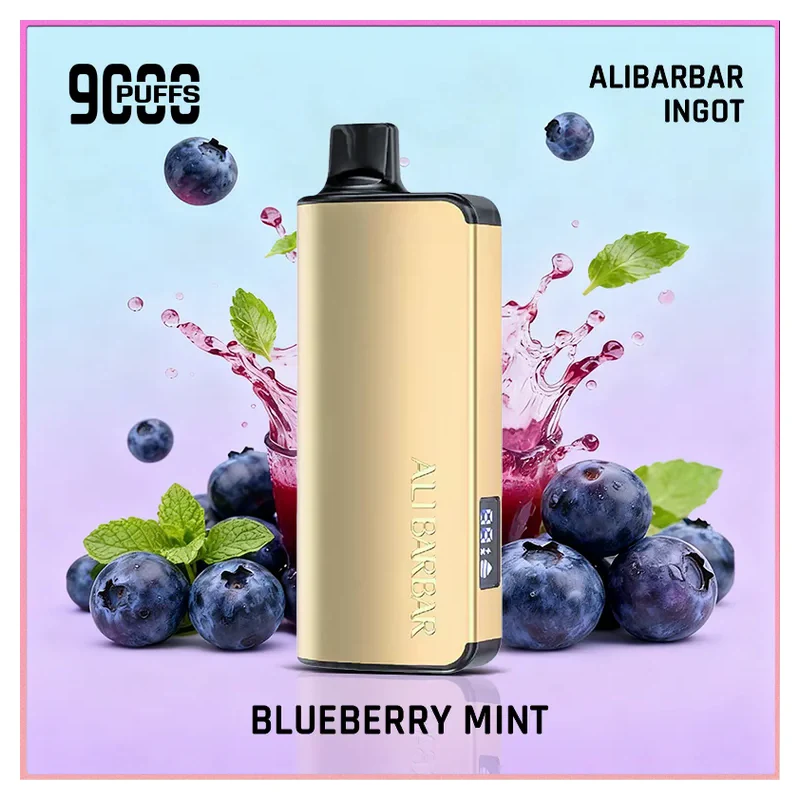 Alibarbar INGOT 9000 5% 22ml BLUEBERRY MINT