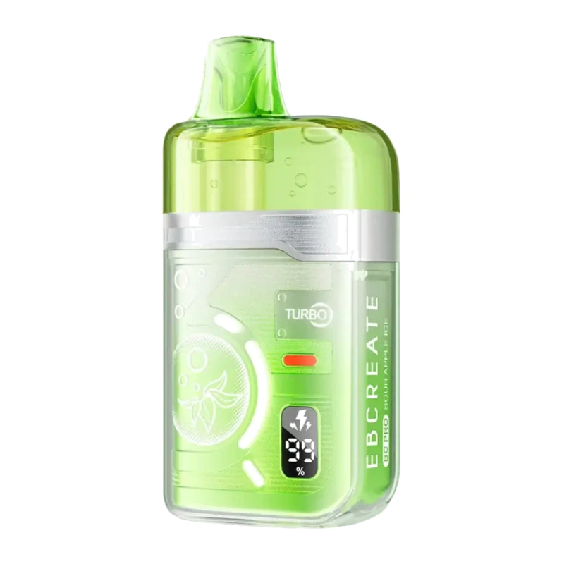 EBCreate BC PRO 40K 5% 17ml SOUR APPLE ICE