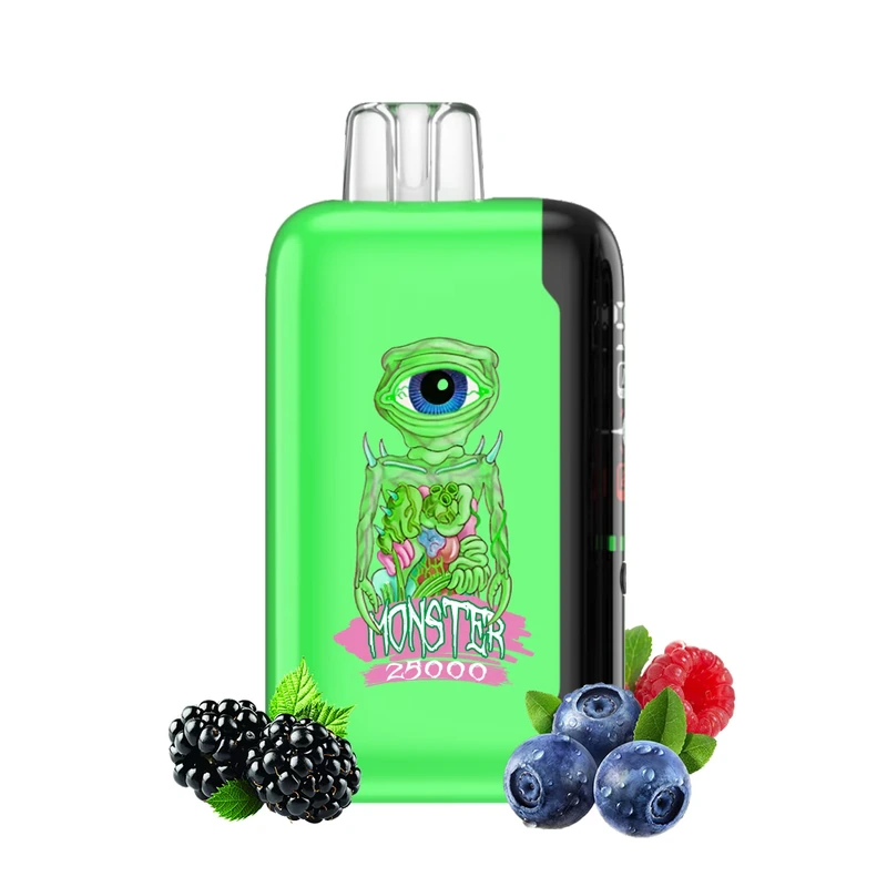ETS Monster 25K 2% 28ml BLACKBERRY BLUEBERRY RASPBERRY