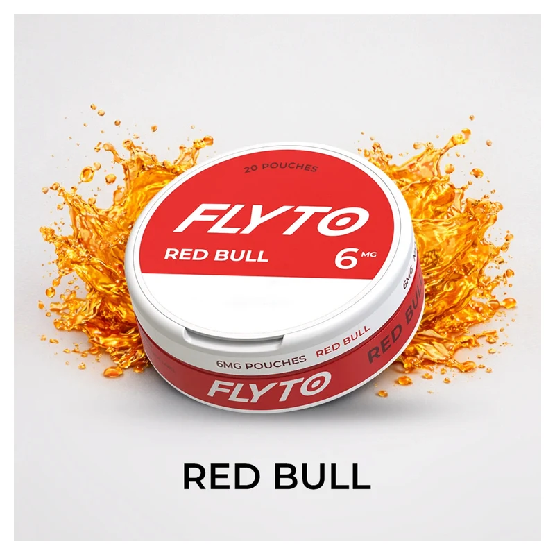 FLYTO Nicotine Pouches 6mg RED BULL