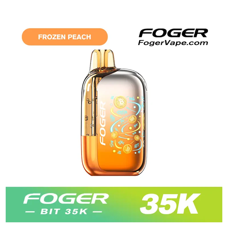 FOGER BIT 35K Disposable Vape 5% FROZEN PEACH