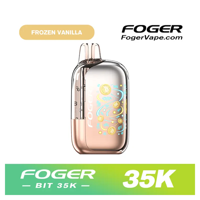 FOGER BIT 35K Disposable Vape 5% FROZEN VANILLA