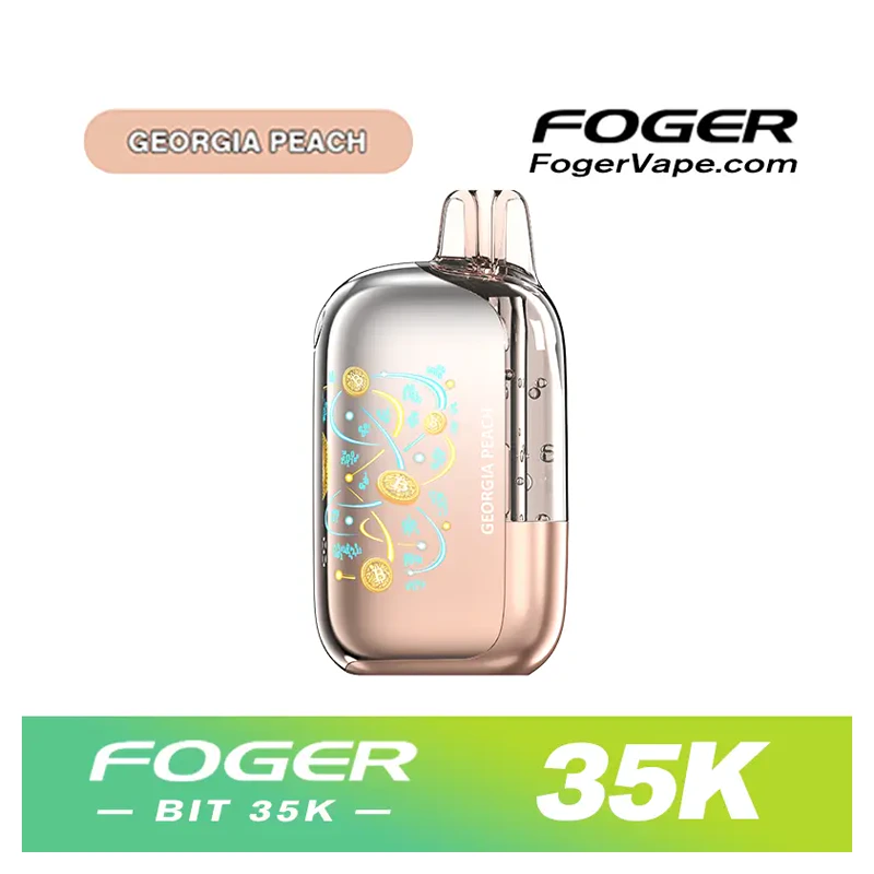 FOGER BIT 35K Disposable Vape 5% GEORGIA PEACH