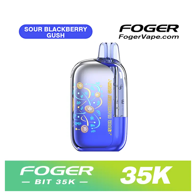 FOGER BIT 35K Disposable Vape 5% SOUR BLACKBERRY GUSH