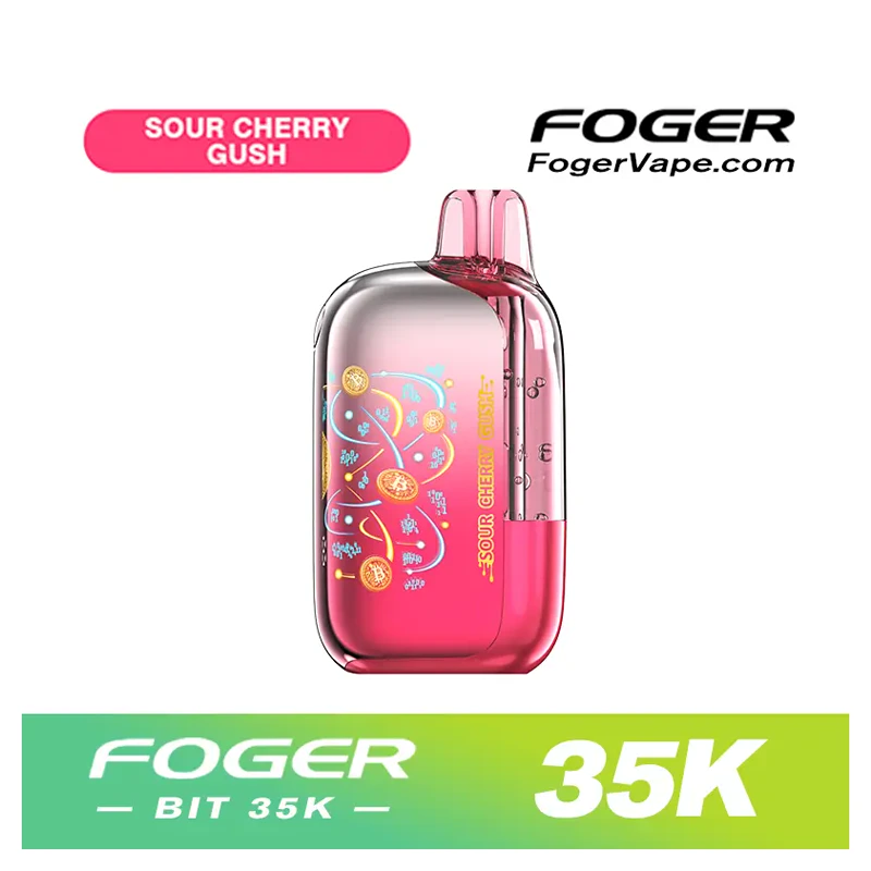 FOGER BIT 35K Disposable Vape 5% SOUR CHERRY GUSH