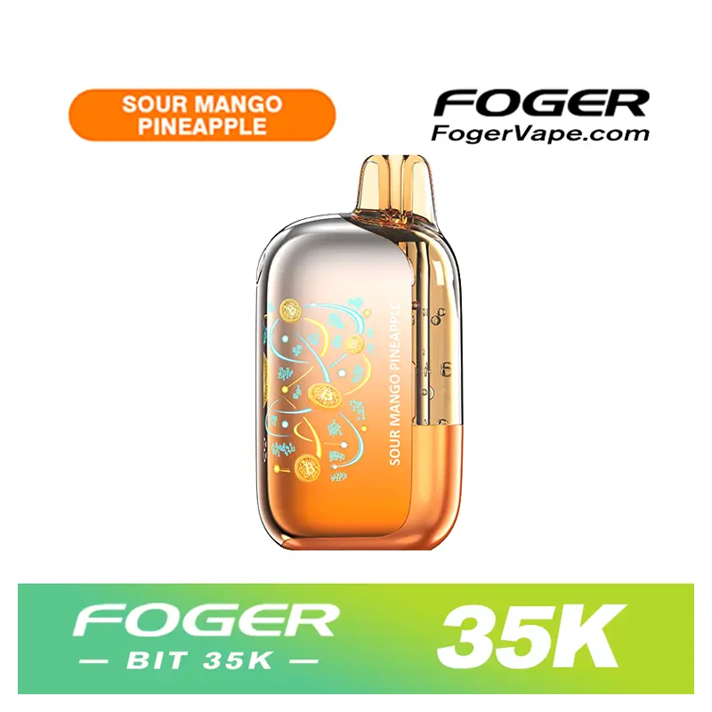 FOGER BIT 35K Disposable Vape 5% SOUR MANGO PINEAPPLE