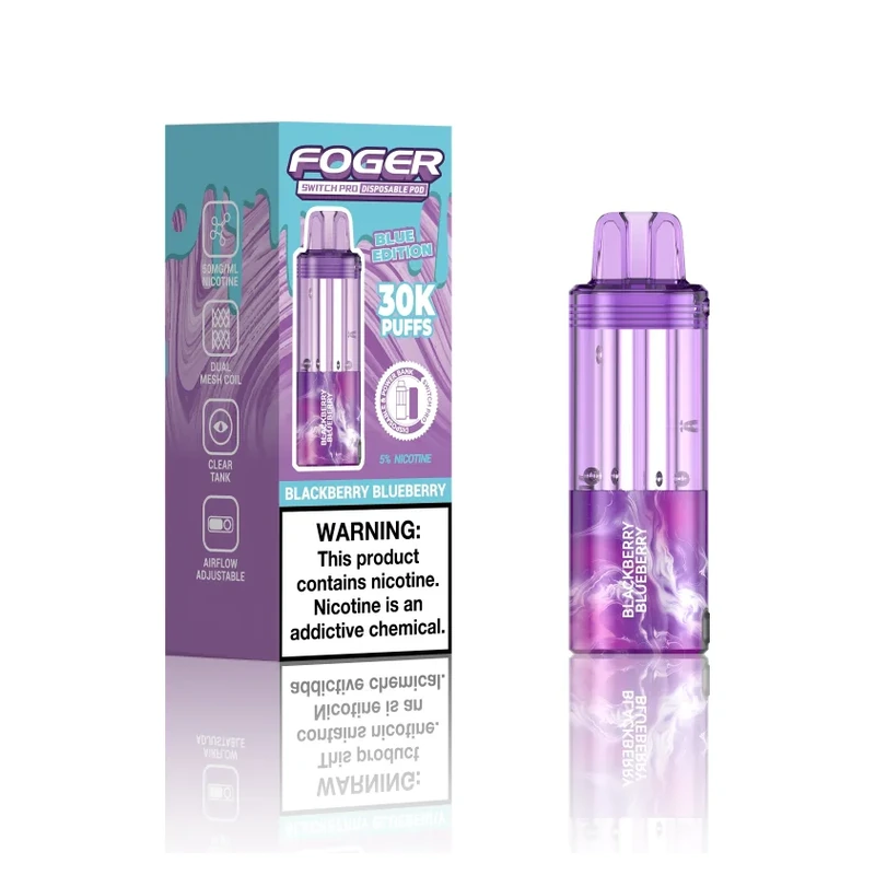 FOGER Switch Pro 30K Replacement Pod 5% 19ml BLACKBERRY BLUEBERRY