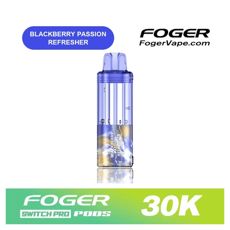 FOGER Switch Pro 30K Replacement Pod 5% 19ml BLACKBERRY PASSION REFRESHER