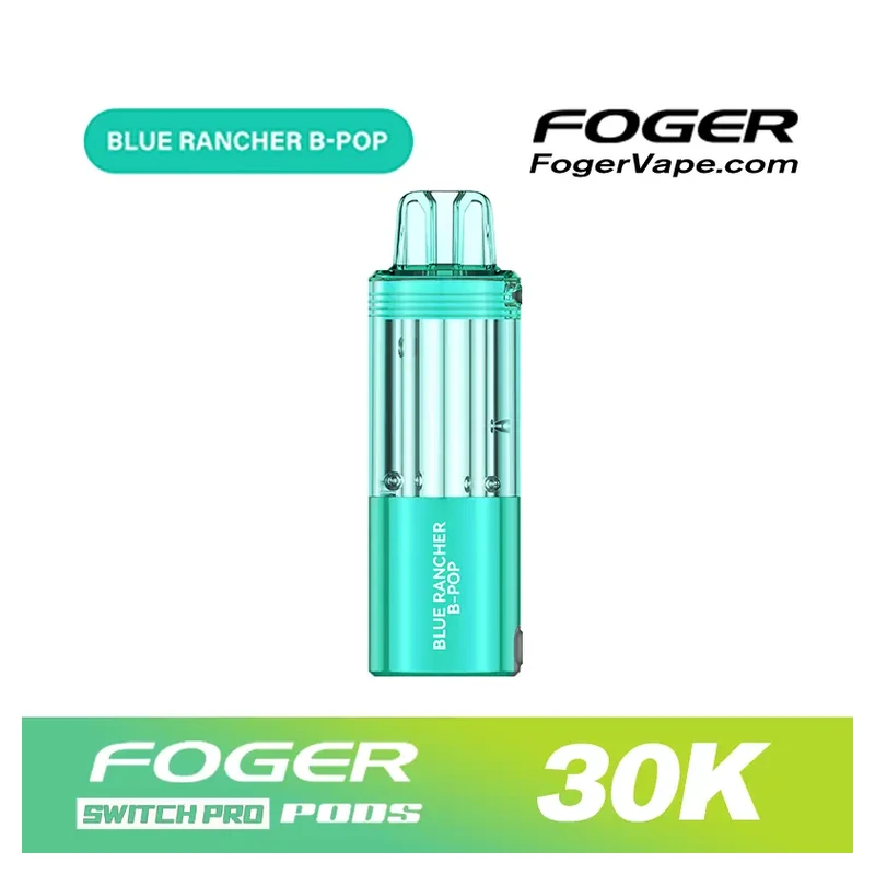 FOGER Switch Pro 30K Replacement Pod 5% 19ml BLUE RANCHER B-POP