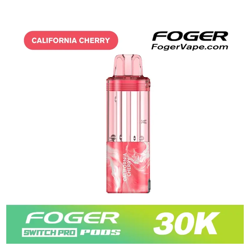 FOGER Switch Pro 30K Replacement Pod 5% 19ml CALIFORNIA CHERRY
