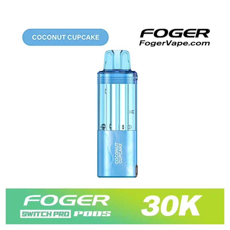 FOGER Switch Pro 30K Replacement Pod 5% 19ml COCONUT CUPCAKE