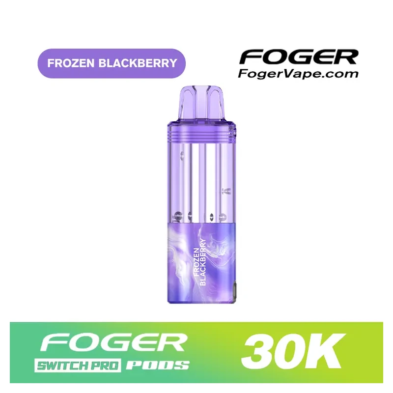 FOGER Switch Pro 30K Replacement Pod 5% 19ml FROZEN BLACKBERRY
