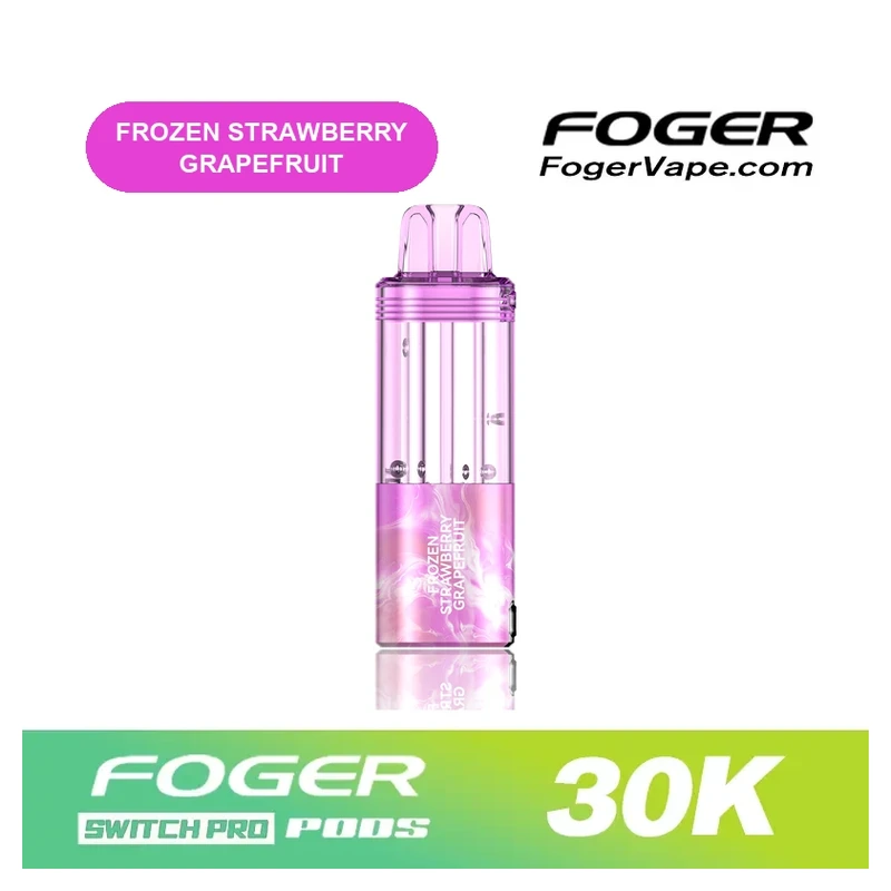 FOGER Switch Pro 30K Replacement Pod 5% 19ml FROZEN STRAWBERRY GRAPEFRUIT