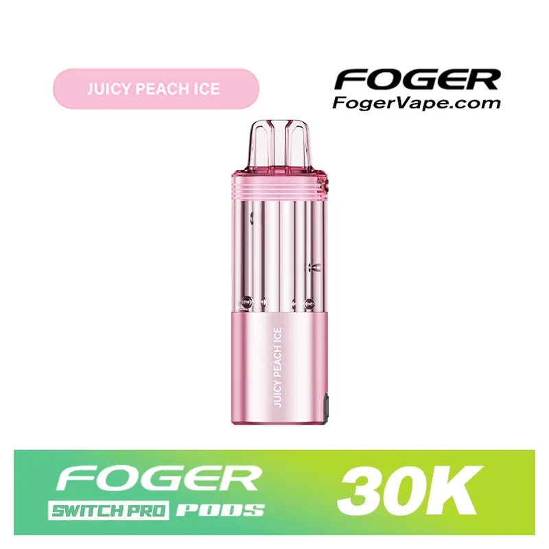 FOGER Switch Pro 30K Replacement Pod 5% 19ml JUICY PEACH ICE