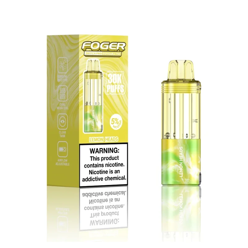 FOGER Switch Pro 30K Replacement Pod 5% 19ml LEMON HEADS