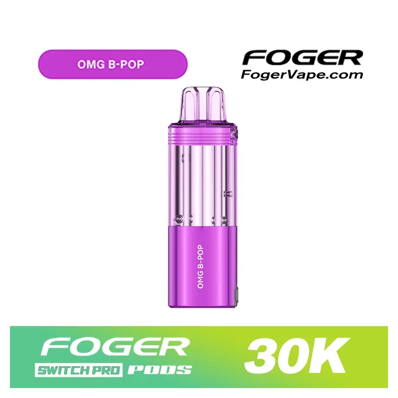 FOGER Switch Pro 30K Replacement Pod 5% 19ml OMG B-POP
