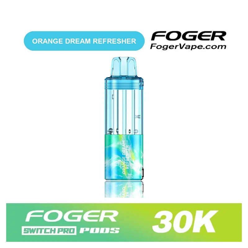FOGER Switch Pro 30K Replacement Pod 5% 19ml ORANGE DREAM REFRESHER