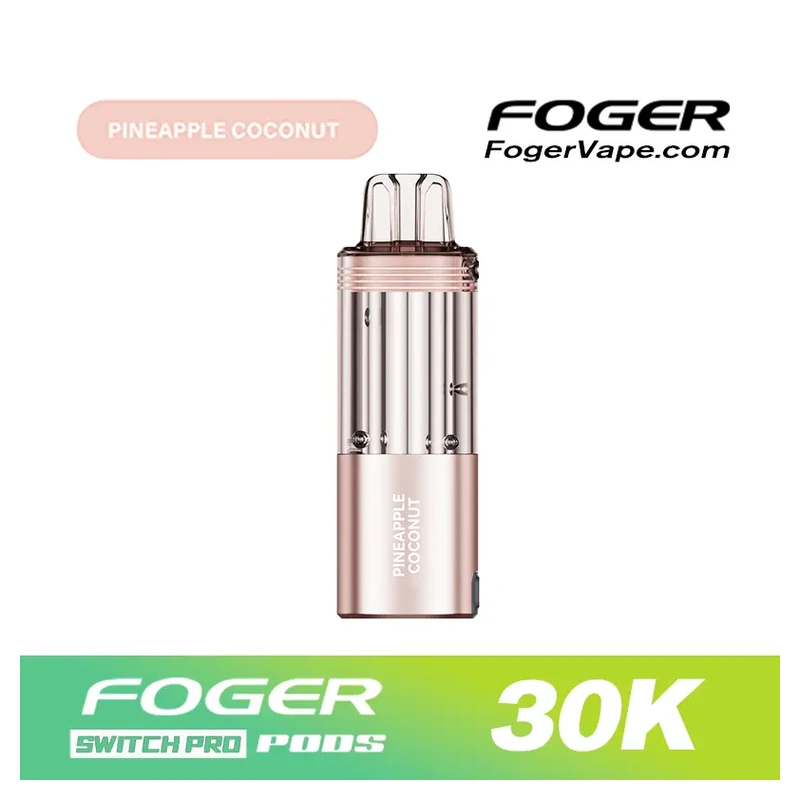FOGER Switch Pro 30K Replacement Pod 5% 19ml PINEAPPLE COCONUT