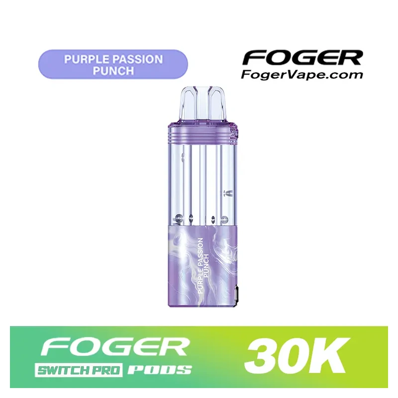 FOGER Switch Pro 30K Replacement Pod 5% 19ml PURPLE PASSION PUNCH