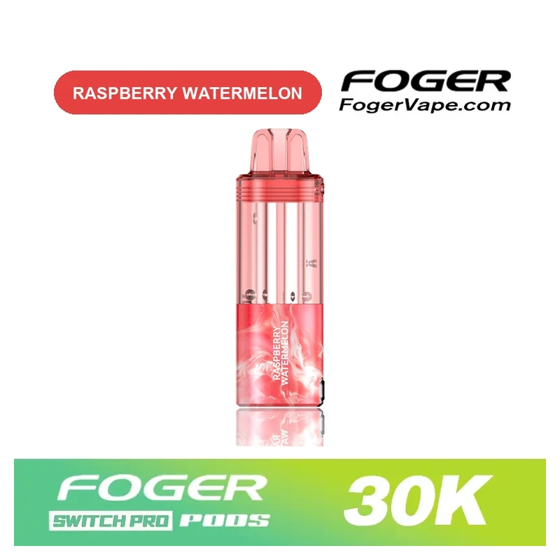 FOGER Switch Pro 30K Replacement Pod 5% 19ml RASPBERRY WATERMELON