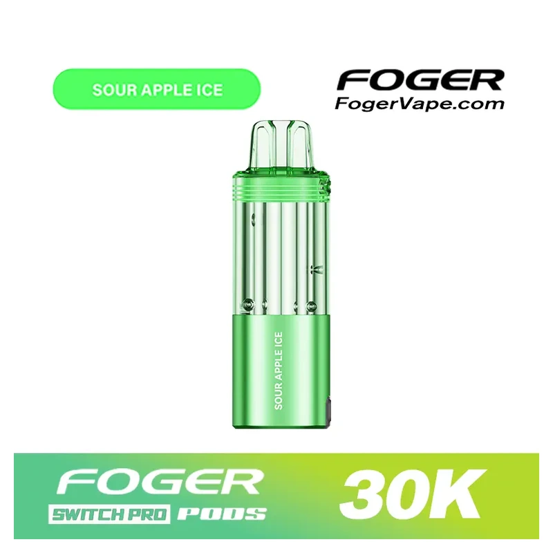 FOGER Switch Pro 30K Replacement Pod 5% 19ml SOUR APPLE ICE
