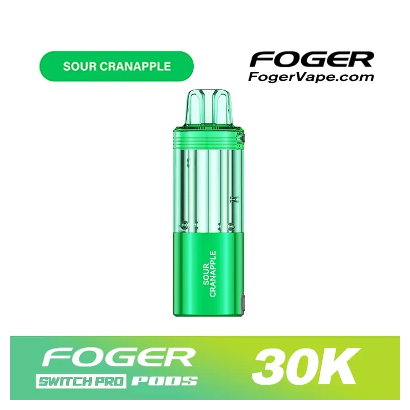 FOGER Switch Pro 30K Replacement Pod 5% 19ml SOUR CRANAPPLE