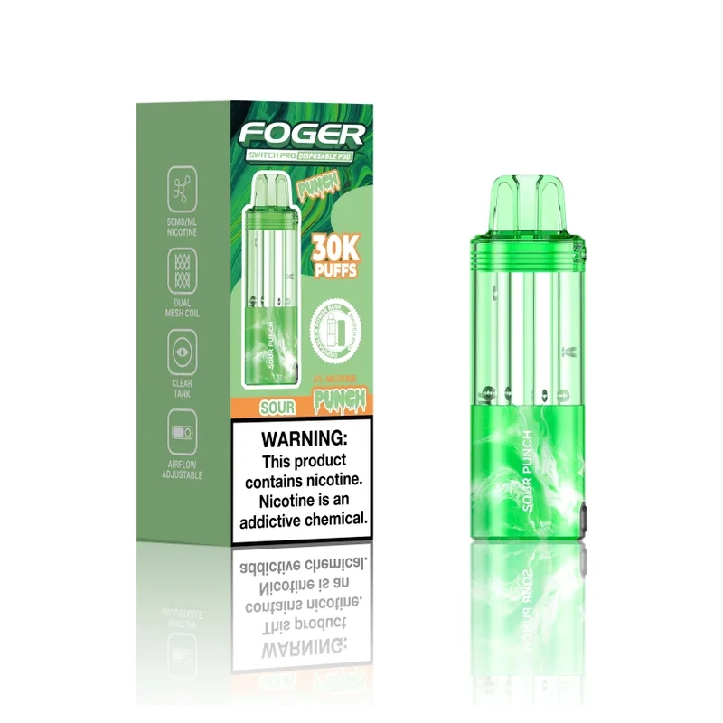FOGER Switch Pro 30K Replacement Pod 5% 19ml SOUR PUNCH