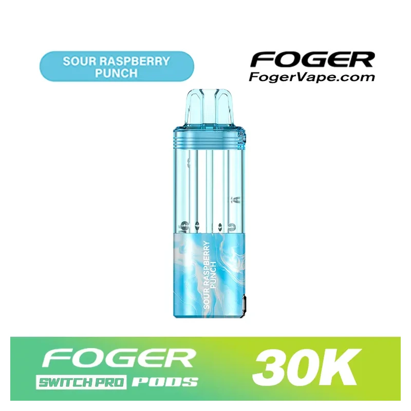 FOGER Switch Pro 30K Replacement Pod 5% 19ml SOUR RASPBERRY PUNCH