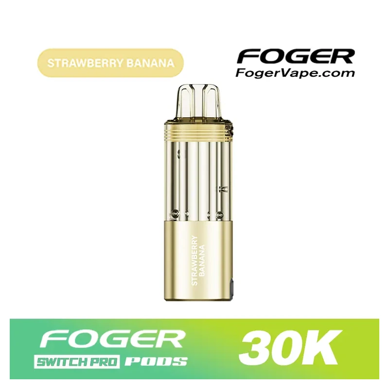FOGER Switch Pro 30K Replacement Pod 5% 19ml STRAWBERRY BANANA