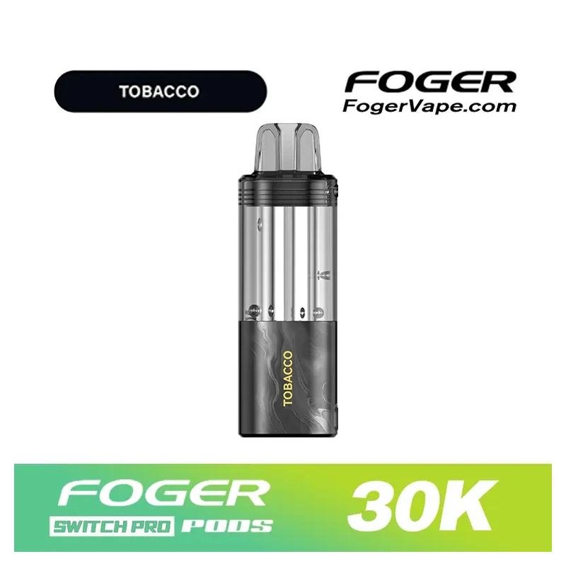 FOGER Switch Pro 30K Replacement Pod 5% 19ml TOBACCO