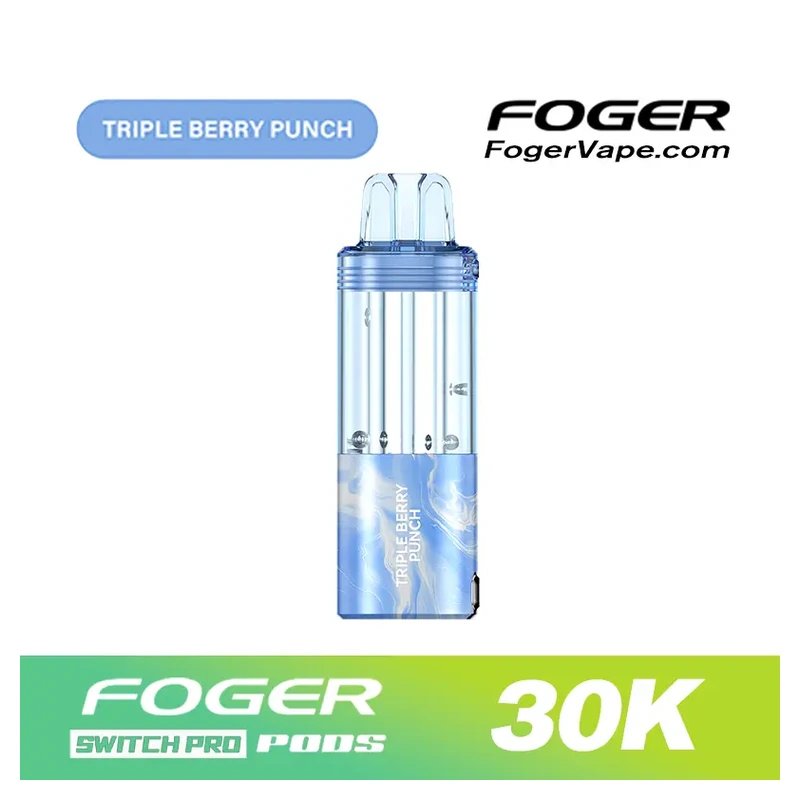 FOGER Switch Pro 30K Replacement Pod 5% 19ml TRIPLE BERRY PUNCH
