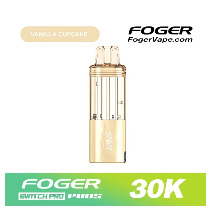 FOGER Switch Pro 30K Replacement Pod 5% 19ml VANILLA CUPCAKE
