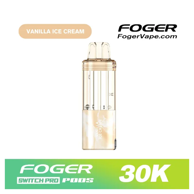 FOGER Switch Pro 30K Replacement Pod 5% 19ml VANILLA ICE CREAM
