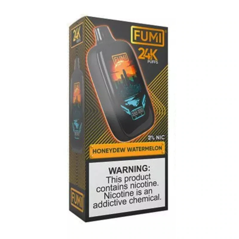 Fumi 24K Disposable Vape 0% / 2% / 5% 18ml HONEYDEW WATERMELON