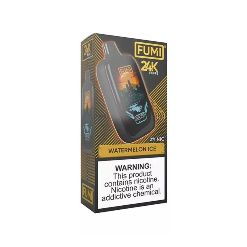 Fumi 24K Disposable Vape 0% / 2% / 5% 18ml WATERMELON ICE
