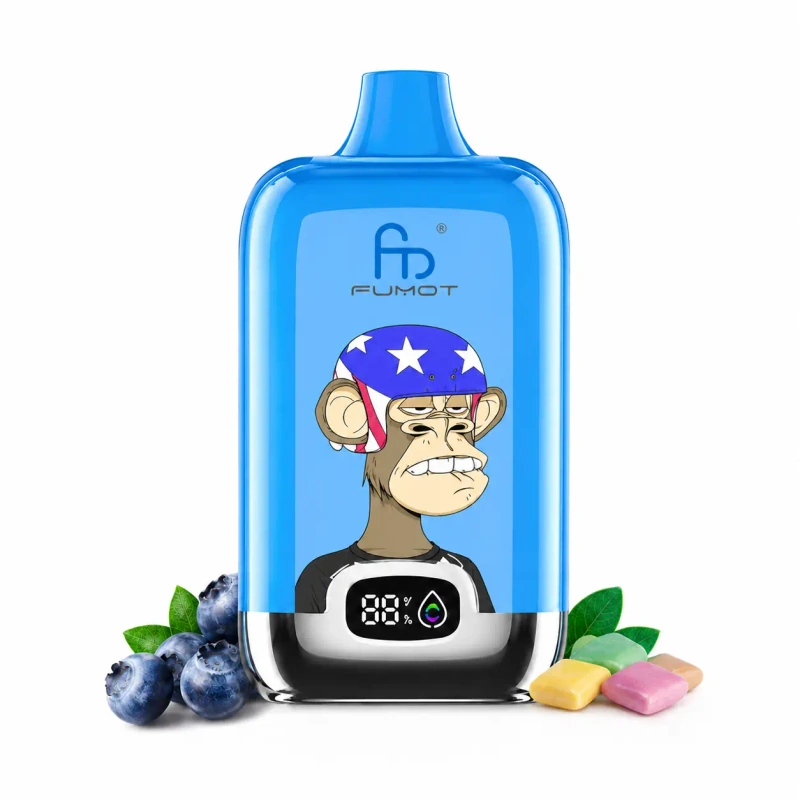 FUMOT Digital Box 12K 2% 20ml BLUEBERRY BUBBLEGUM