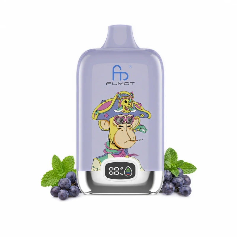 FUMOT Digital Box 12K 2% 20ml GRAPE MINT