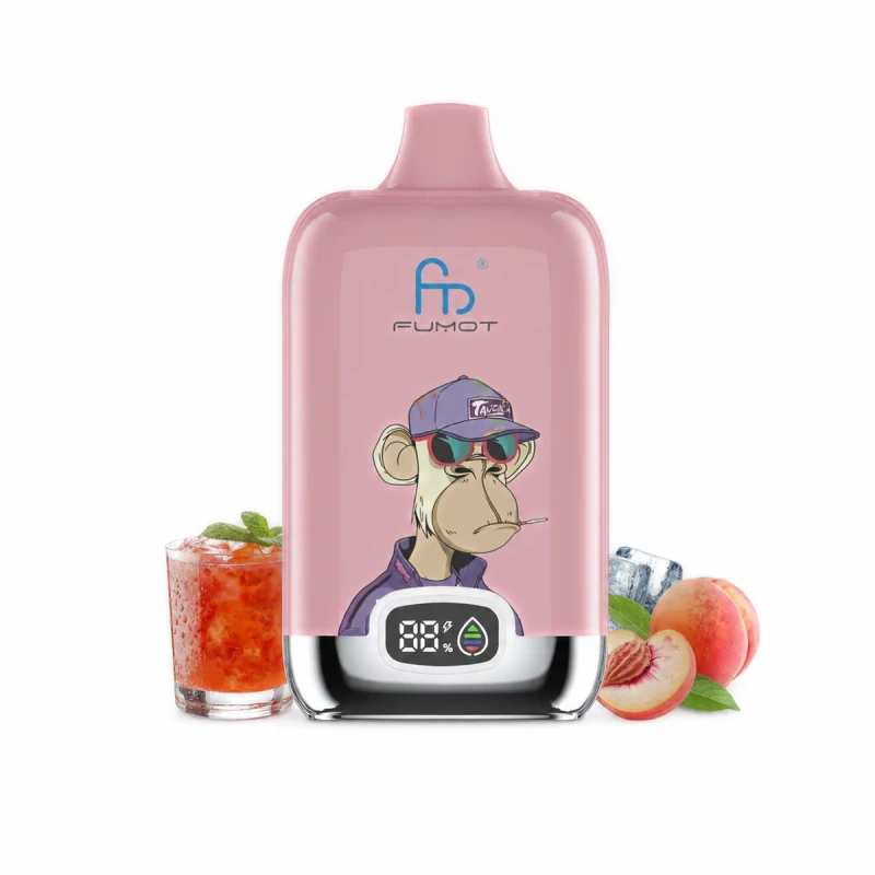 FUMOT Digital Box 12K 2% 20ml ICE TEA PEACH ICE