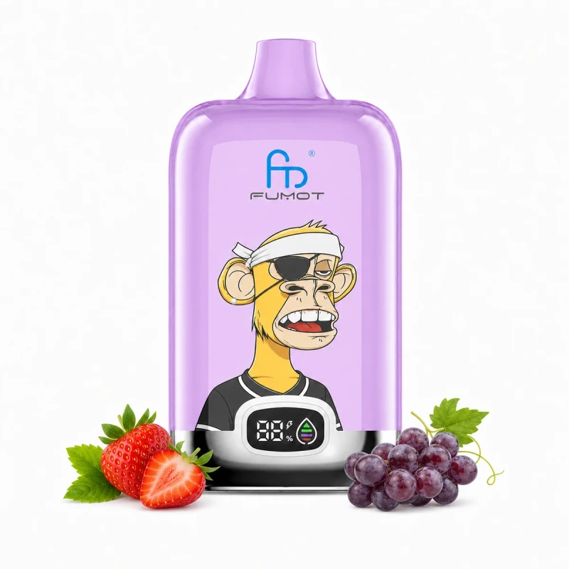 FUMOT Digital Box 12K 2% 20ml STRAWBERRY GRAPE