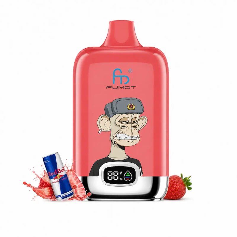 FUMOT Digital Box 12K 2% 20ml STRAWBERRY RED BULL