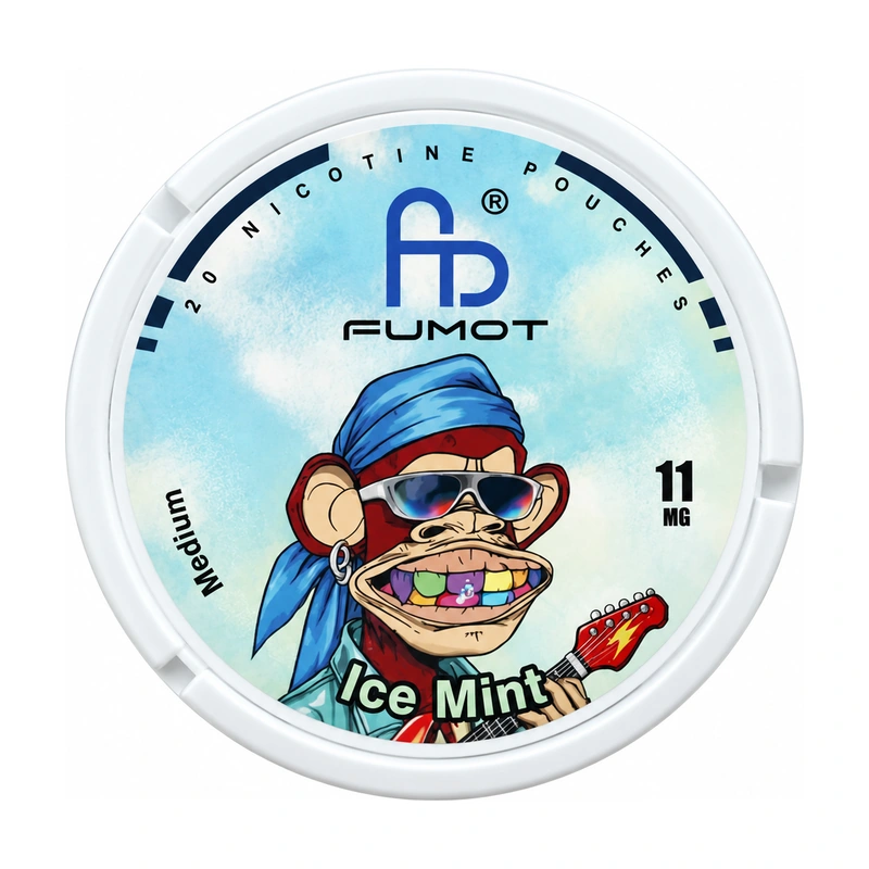 FUMOT Nicotine Pouches · 20 pouches ICE MINT · 11 MG