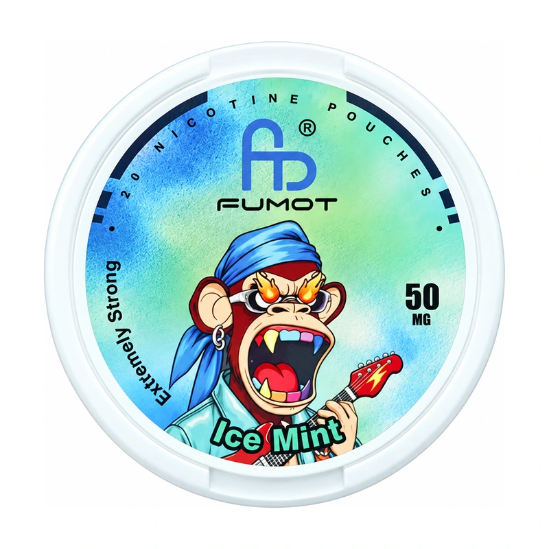 FUMOT Nicotine Pouches · 20 pouches ICE MINT · 50 MG