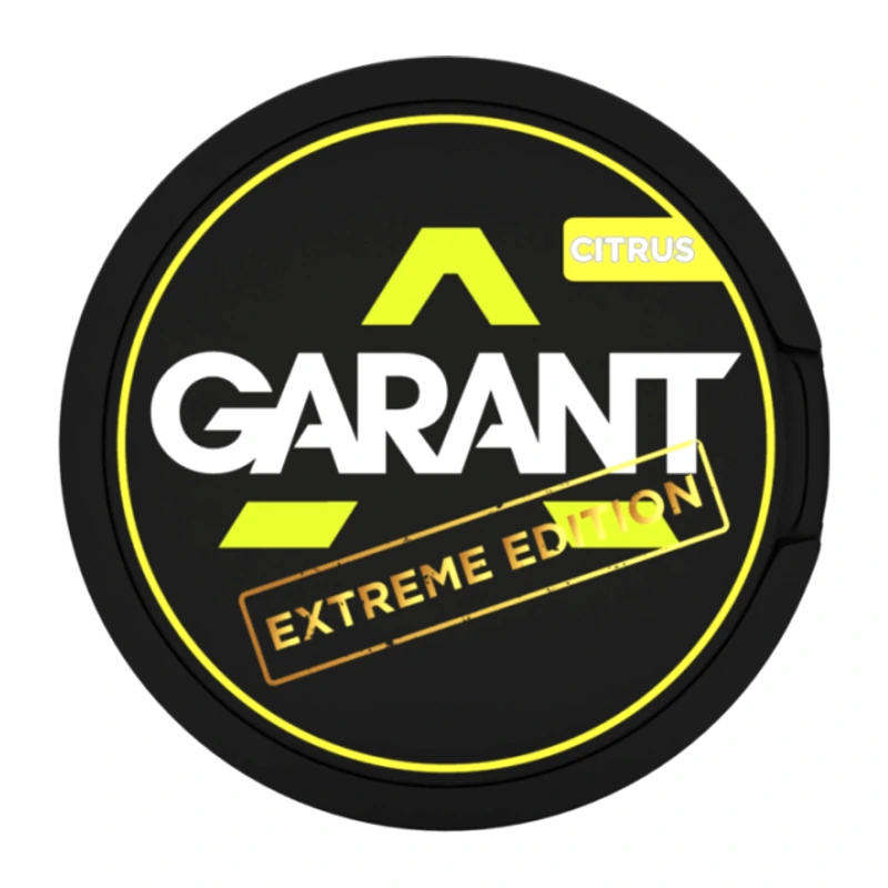 Garant Nicotine Pouches · 27 pouches CITRUS EXTREME