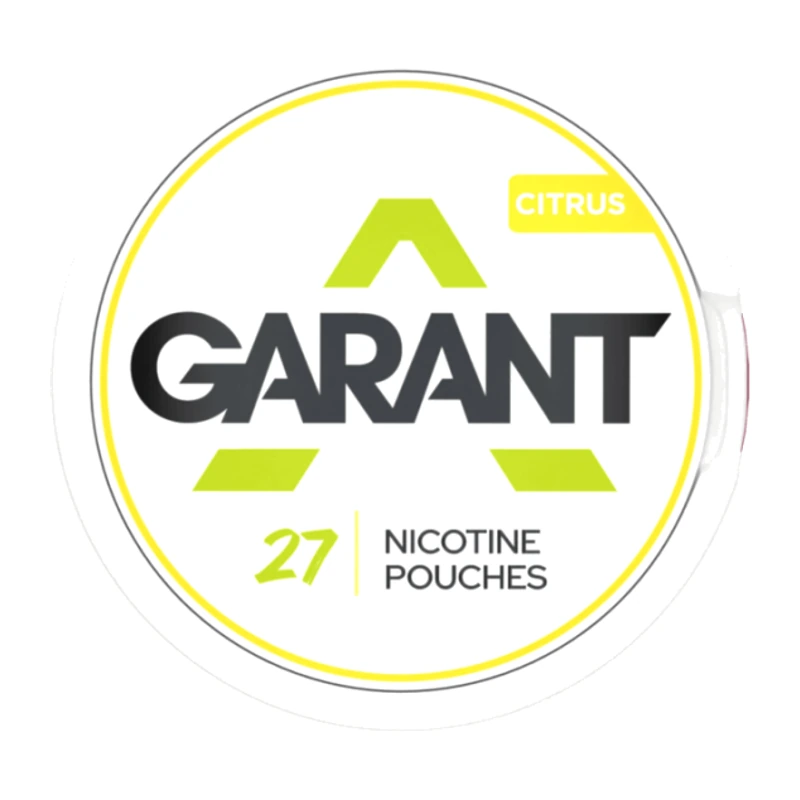 Garant Nicotine Pouches · 27 pouches CITRUS