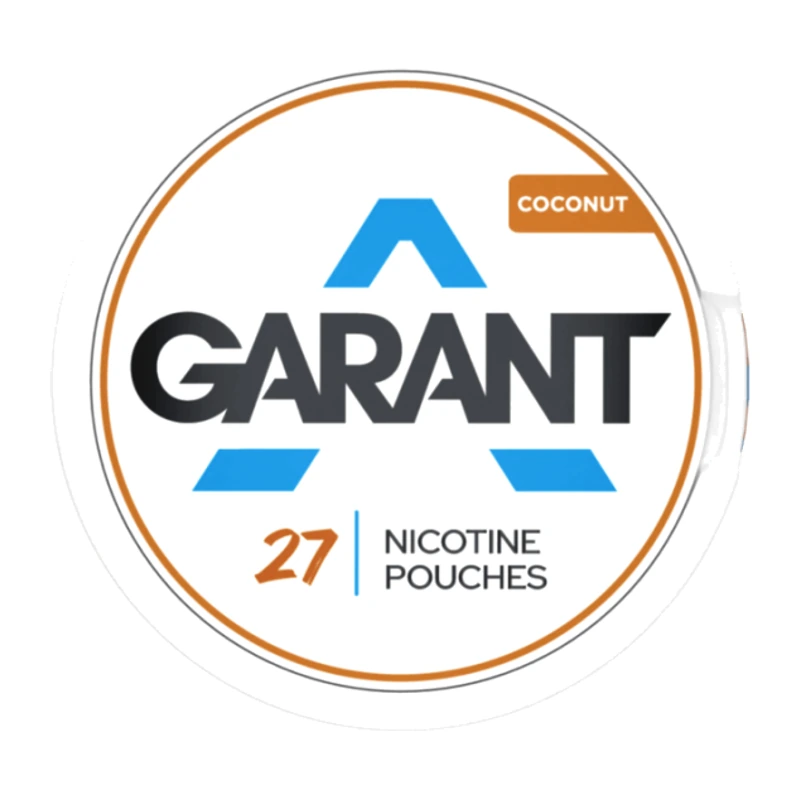 Garant Nicotine Pouches · 27 pouches COCONUT