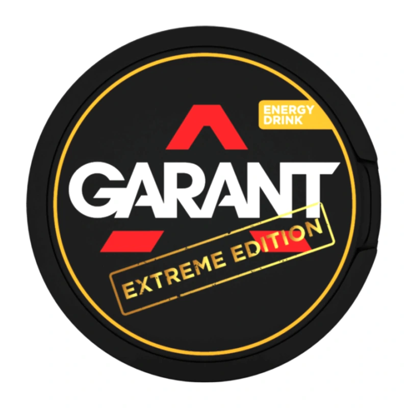 Garant Nicotine Pouches · 27 pouches ENERGY DRINK EXTREME