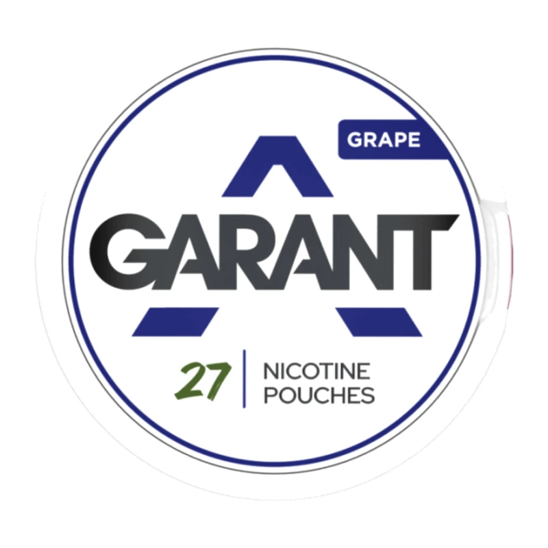 Garant Nicotine Pouches · 27 pouches GRAPE