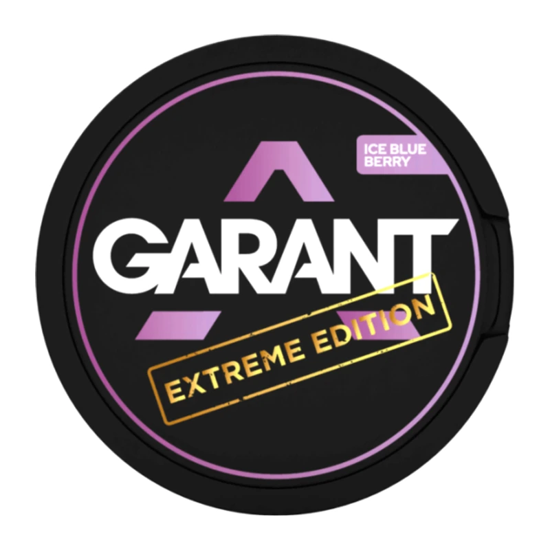 Garant Nicotine Pouches · 27 pouches ICE BLUEBERRY EXTREME