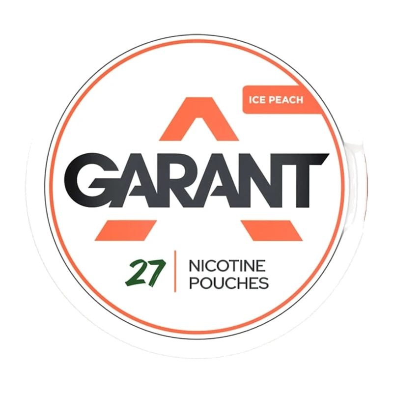 Garant Nicotine Pouches · 27 pouches ICE PEACH LIGHT